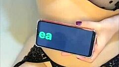 Minha Lingerie Preta, Bunda Quicando, Gemido Baixinho, Cavalgando de Costas