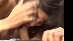 sensual argentinian teen gives best deepthroat blowjob