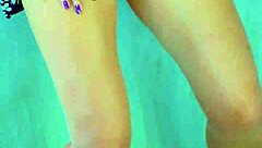 Desi college girl masturbates sensually under her skirt in homemade video