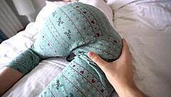 Step bro cums inside step sister's tight pussy