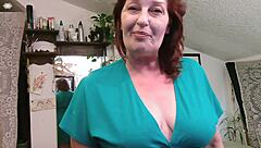 I commissioned this custom where redheaded dawn catches him, shrinks him, and masturbates him back out in a giantess fantasy filmed in 2019