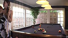 MILF fucks daughter in bed