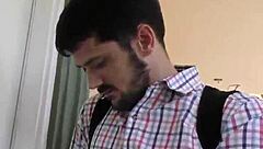 Interracially fucked babes creampie eaten, monster cock action.