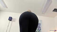 big ass and tits blonde milf bombshell talks to first time casting fuck and gets deep cum inside pussy