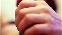 Cute tranny slut masturbates her cock