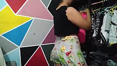 neighbor gropes my ass while i fold clothes