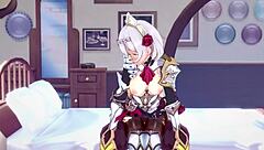 诺艾尔和埃瑟在原神中的激烈性爱会话