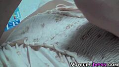 Asian Teen 18+ Caught on Hidden Cam Toying Her Hairy Muff Solo.