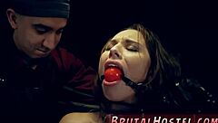 Aidra Fox's First Pussy Insertion Bondage