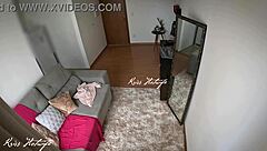 Feeling Intense Pleasure from Water Guy, Then Calling Cuckold for Hard Fucking