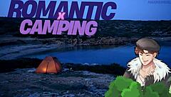 Camping trip turns into fucking with friend of a friend.