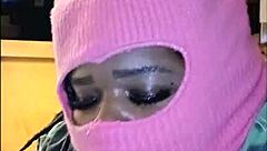 Curvy Brunette Blows Bubbles With Cum After Sucking Dick Good