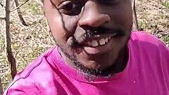 Unusual dancing style, bright and early morning workout