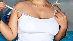 Hot Colombian Babe Seduces with Huge Pussy Talk