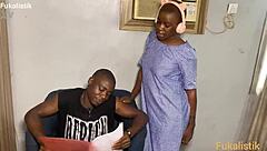 Naughty ebony student says, 'Fuck the maths lesson, I want your big black cock!'