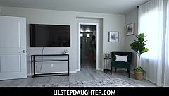 Lil Stepdaughter Gets Sex Education From Virgin Teen