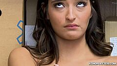 Shoplyfter Emily Willis Gets Mouthful of Cock in Rough Scene