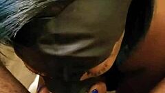 lalola klitz is a deep throat expert milf blowjob