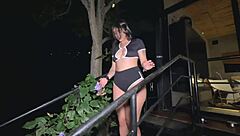 Emotional Night Of Passion Fucking A Stranger Late At Night With Big Ass