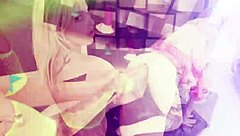 湿润的女同Rebel Rhyder投入粗暴的双重肛门拳交