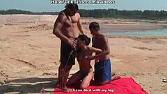 Cute Girl Prefers Sucking Dicks Over Double Penetration and Anal