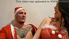 18yo asian teen in wild xmas gangbang