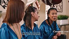 Blake Blossom And Nicole Doshi Seduce With Intense Licking