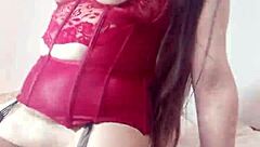 Stepmom Rides Stepson To Creampie Orgasm?