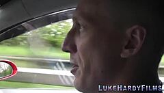 i suck and fuck busty inked british brunette