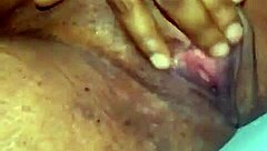 Her Pussy Spreads Wide with Big Clit