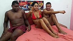 Skinny Latina Novinha Bends Over For Anal Doggy, Gets Cum On Face