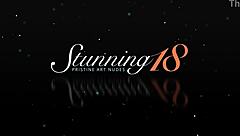 Tiny Blonde Teen 18+ Eva Lani Self-Smashing Her Wet Cunt