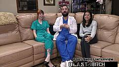 ditria rose sucks dick and eats pussy in pov