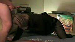 French Secretary Beurette Performs Cheap Household Cleaning