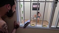 She was left alone at home with the little nympho, he stuck his dick in her smooth pussy until he came