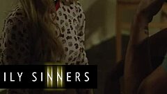 I am sad after my boyfriend leaves me so I fuck my stepbro to get over him