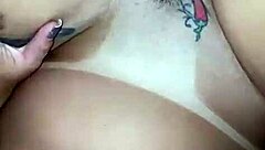 I Was In A Swing Cabin With My Husband Doing An Exhibition, There Was A Guy At The Door Watching, My Husband Let The Guy In To Lick My Pussy And Fuck Me Hard