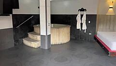 latina stepmother invites stepson to new house, he fucks her ass roughly until creampie