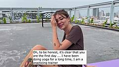 Babe from Yoga Class Gets Penetrated in POV Doggy Quickie