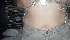 Karely Feels Intense Pleasure In Her Pink Thong During Anal Orgy With Toys