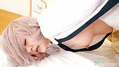 Japanese Saeko Ishiki Sucks and Rides Hard Dick Wildly