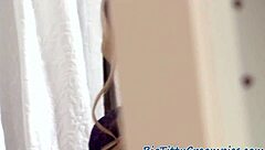 MILF enjoys tittyfucking and showing her big tits.