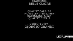 belle claire in intense anal banging with gaping and more