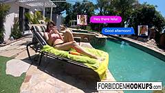 Frisky PAWG Kimber Lee Undresses Sensually