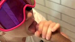 want to see cum on face in bathroom shower?