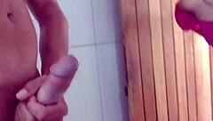 Lunaferrari helps my husband's friend masturbate at home in Latina style