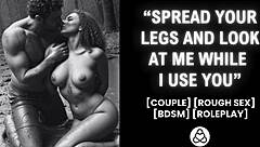 He Dominates Girlfriend In Forest BDSM