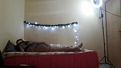 a redhead brazilian squirts while sucking a black cock, hairy and all