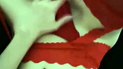 Beautiful Brazilian bunny in lingerie masturbates, look at that ebony pussy dripping! Can you handle the homemade view?