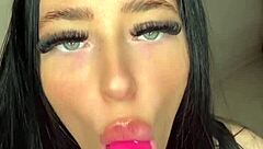 british slut masturbates on webcam